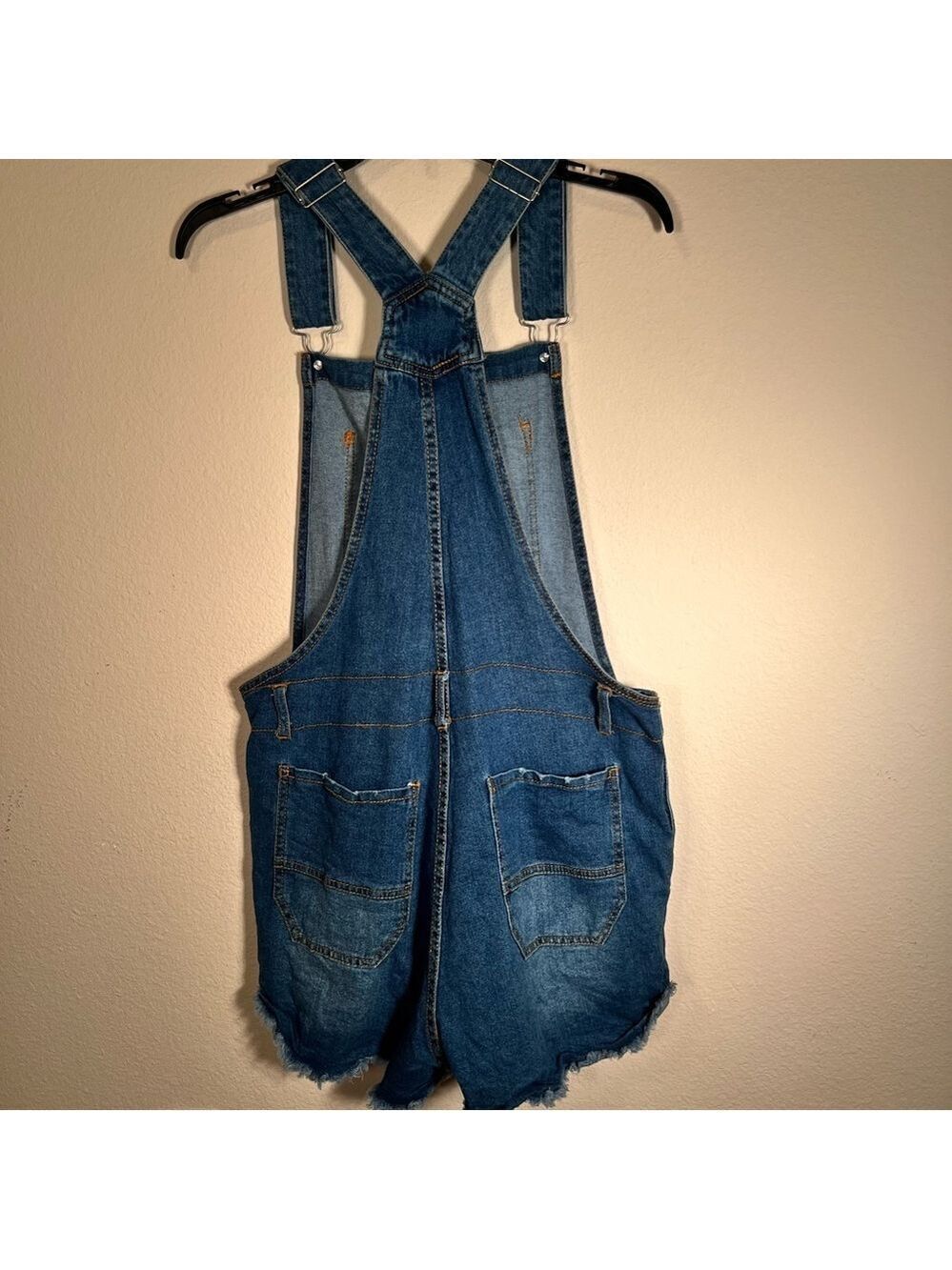 Love Tree Denim Short Overalls - Picture 13 of 16